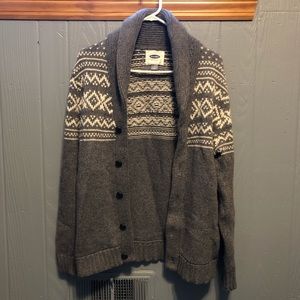 Men’s Shawl Collar Cardigan